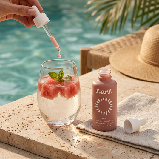 Drinkable Tanning Drops