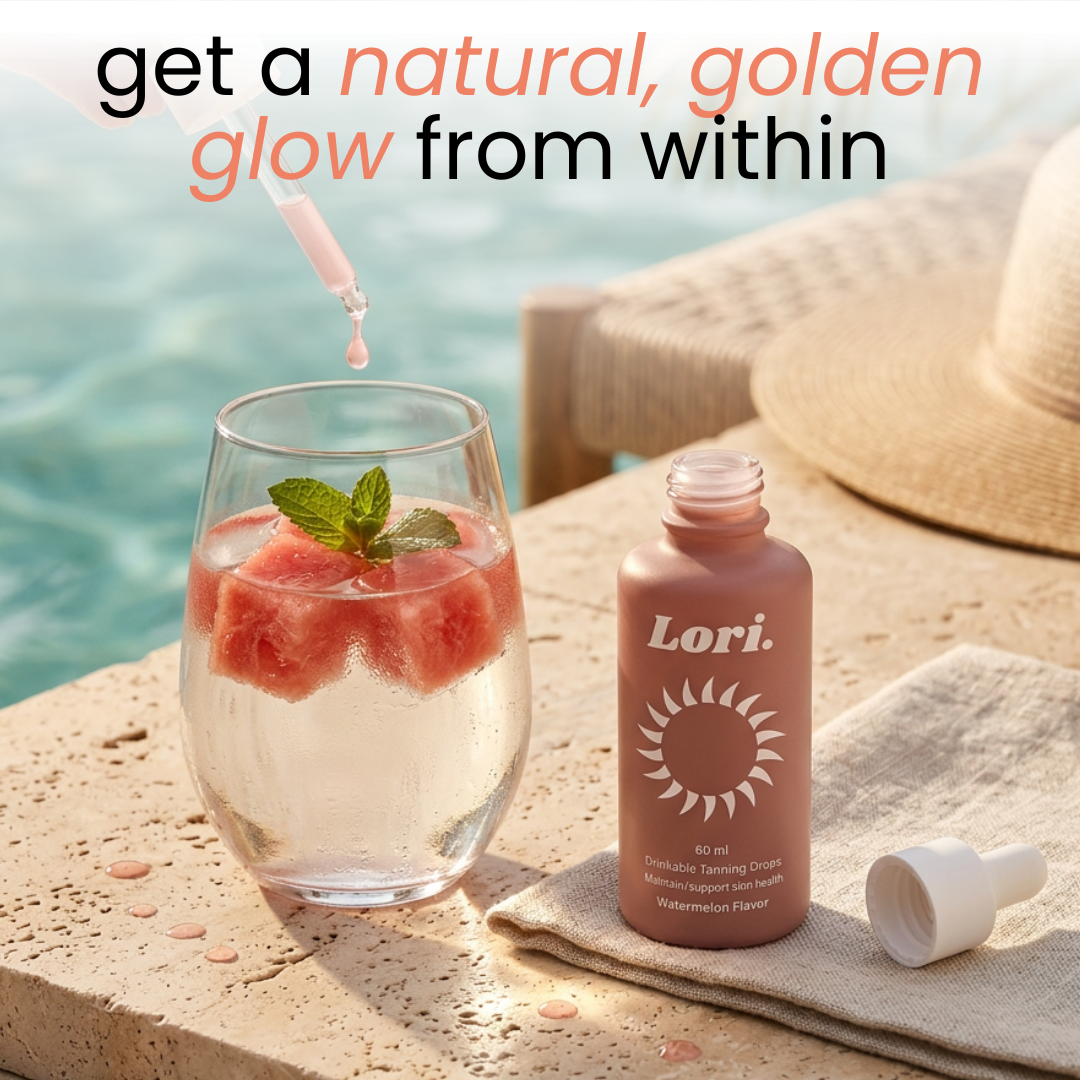 Drinkable Tanning Drops